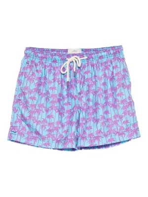 Плавки-шорты с принтом