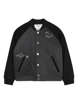 бомбер со вставками