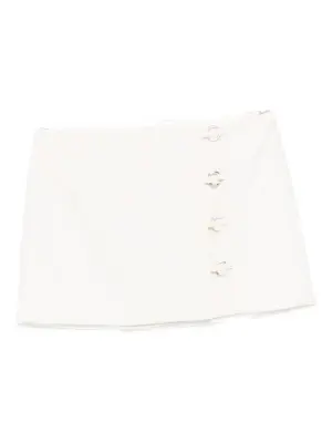 Шерстяная юбка А-силуэта