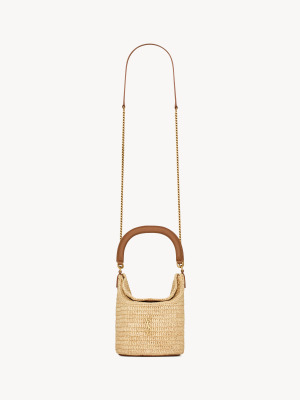 Сумка-ведро GABY из рафии