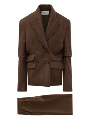 Костюм Valerie с двубортным блейзером