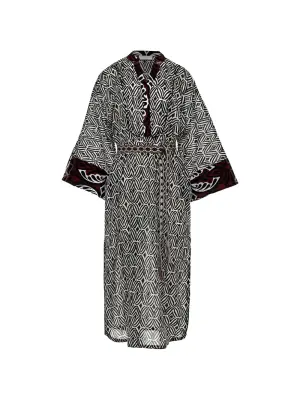 Платье с геометрическим принтом Breeze