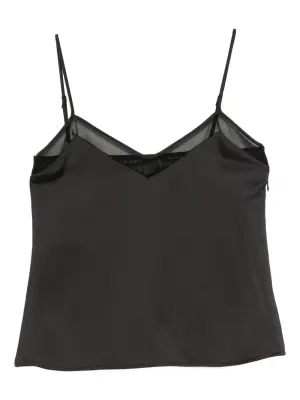 Топ с прозрачными вставками