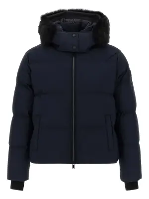 Пуховик Misti с меховой отделкой