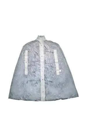 Дождевик с графическим принтом