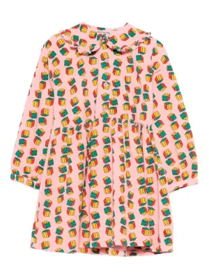 Платье с принтом