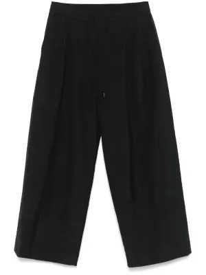 Брюки с жатым эффектом