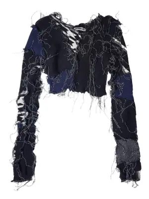 Топ с длинными рукавами