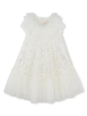 платье с цветочным принтом