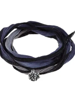 подвеска с серебряным амулетом 'La Pivoine'