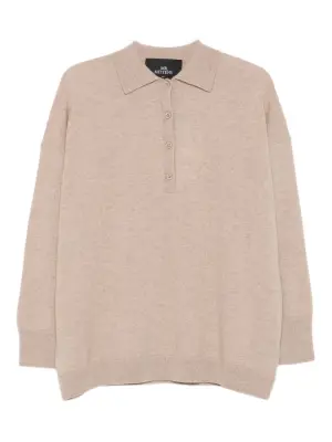 Свитер Gigi с воротником поло