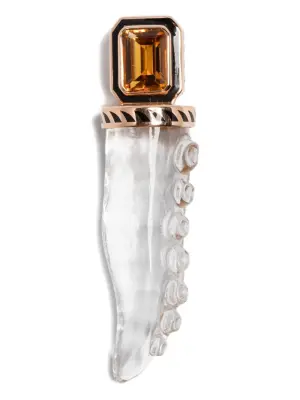 Подвеска Tentacle из розового золота с камнями