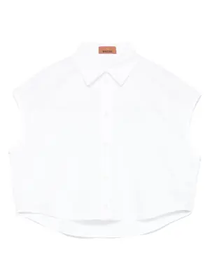 Рубашка с вышитым логотипом