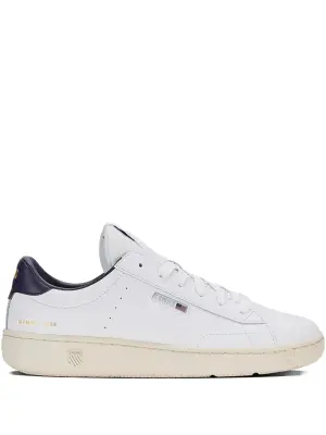 кожаные кроссовки