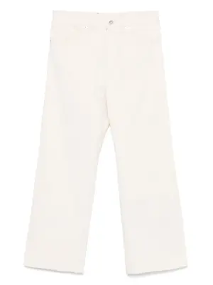 Джинсы с нашивкой-логотипом