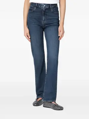 Прямые джинсы