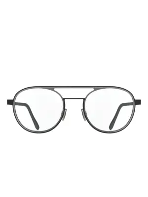 Очки в круглой оправе