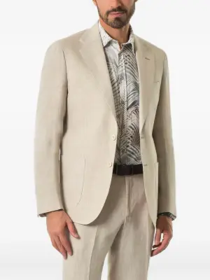 Льняной пиджак