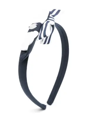 Декорированный ободок с бантом