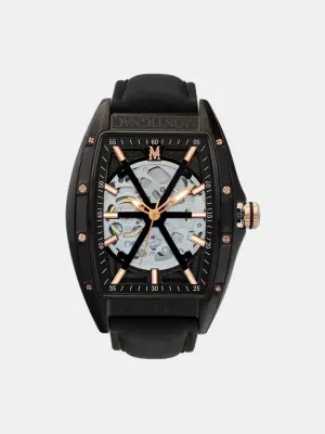 Автоматические часы Round Noir MOW506