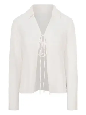 Рубашка с V-образным вырезом