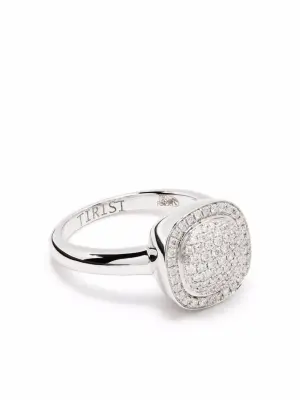 Кольцо Milano из белого золота с бриллиантами