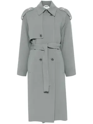 Твиловый тренч