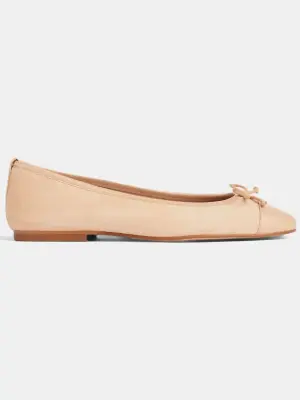 Балетки Kara из кожи