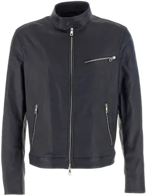 Куртка из кожи наппа