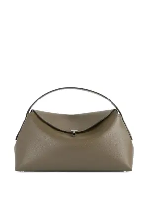 Кожаная сумка-тоут с замком T-lock