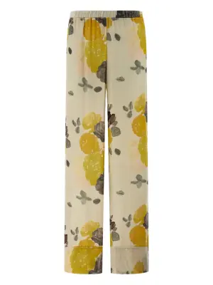 Брюки Louis с эластичным поясом и принтом
