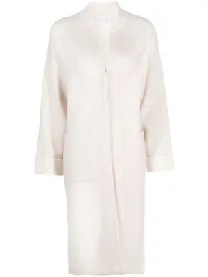 Пальто миди из смесовой шерсти
