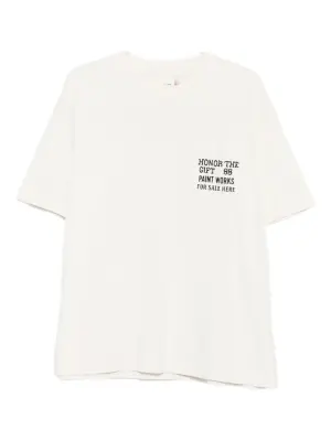 Футболка с принтом и нагрудным карманом