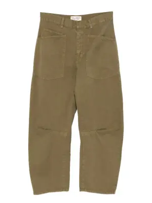 Джинсы с накладным карманом