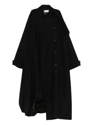 Пальто асимметричного кроя