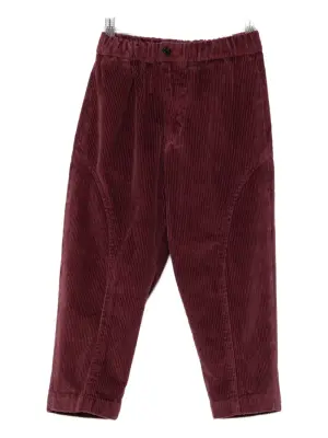 Прямые вельветовые брюки