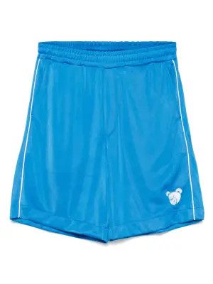 спортивные шорты с вышитым логотипом