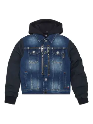 Джинсовая куртка оверсайз Racing Club
