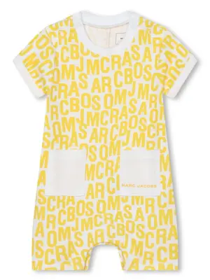 Ромпер из джерси с узором