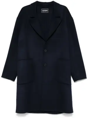 Однобортное пальто