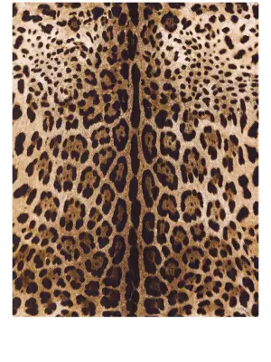 Обои с леопардовым принтом