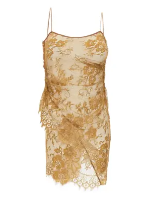 Кружевной топ с драпировкой