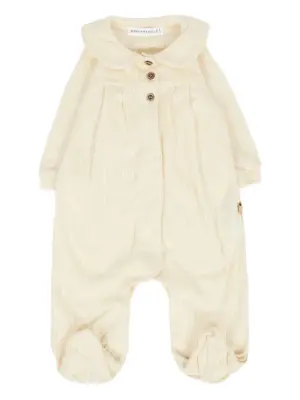 Ползунки с круглым воротником