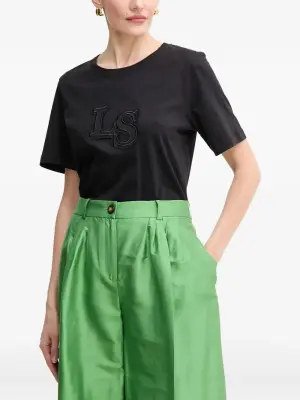 Футболка с вышитым логотипом