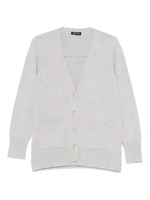 Кардиган с V-образным вырезом