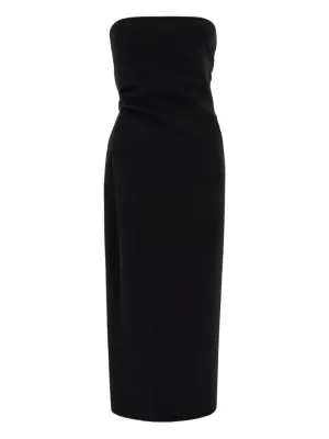 Платье без бретелей