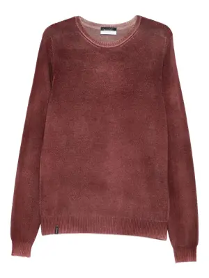 Свитер с круглым вырезом