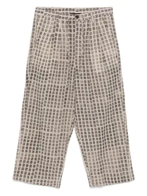 Брюки с узором
