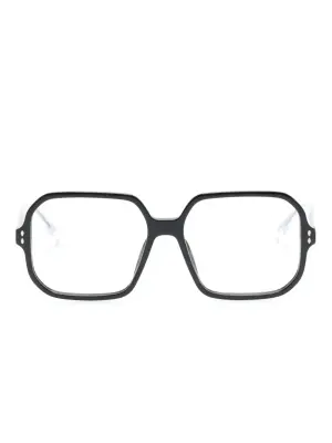 Очки в квадратной оправе