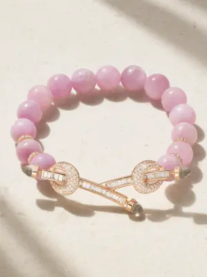 Браслет Chakra из розового золота 750 пробы с несколькими драгоценными камнями